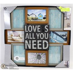 HOMETRENDS 8PC PICTURE FRAME COLLAGE