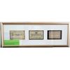 Image 1 : FRAMED & MATTED POLISH BANK NOTES
