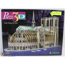 3D PUZZLE NOTRE DAME DE PARIS 900+ PIECES