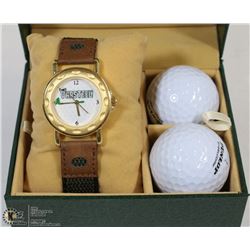NEW VARSTEEL GOLFERS WATCH SET