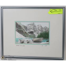 DOCKED FOR WINTER PICTURE FLO 94  10 X 13