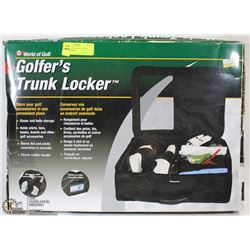 NEW WORLD OF GOLF GOLFER'S TRUNK LOCKER