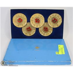 COLLECTIBLE MONTREAL OLYMPICS 1976 COASTERS