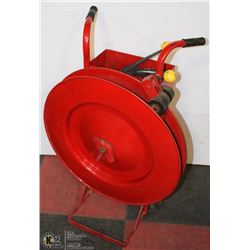 INDUSTRIAL POLY AND STEEL STRAPPING CART WITH