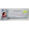 Image 1 : SLIM COMPUTER KEYBOARD & WIRELESS MOUSE