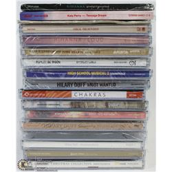 BUNDLE OF ASSORTED NEW CDS