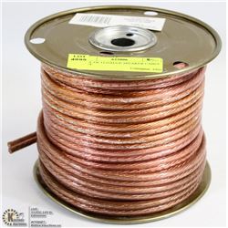 ROLL OF 12 GAUGE SPEAKER CABLE 100FT