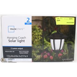 MAINSTAYS HANGING COACH SOLAR LIGHT