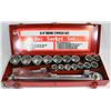 Image 1 : NEW 3/4” DRIVE 21 PIECE SOCKET SET