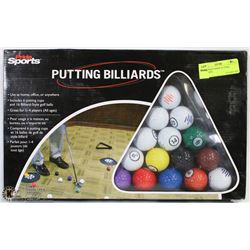 NEW SPORTS PRIDE PUTTING BILLIARDS