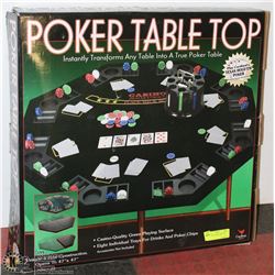 NEW 47”X47” POKER TABLE TOP