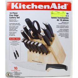 KITCHENAID 16 PIECE CUTLERY SET
