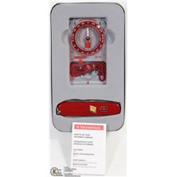 NEW SWISS ARMY VICTORIONOX KNIFE & COMPASS