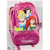 Image 1 : PRINCESS SCHOOL BAG & SLEEPING BAG, LUNCH BAG