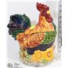 Image 1 : COLORFUL ROOSTER COOKIE JAR