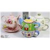 Image 1 : 3 SETS OF SINGLE TOGO TEA SETS