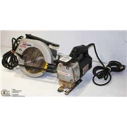 BOX W/ CRAFTSMAN PROFESSIONAL 7 1/4” CIRCULAR