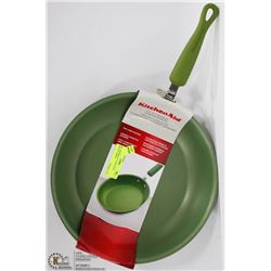 KITCHENAID 12.5" NON-STICK SKILLET GREEN