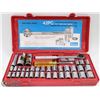 Image 1 : 42 PIECE 1/4” AND 3/8” DRIVE SOCKET SET