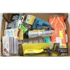 Image 1 : FLAT OF NEW ITEMS INCLUDING TOOLS