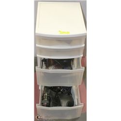 4 DOOR ORGANIZER WITH CAMERA EQUIPMENT