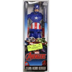 MARVEL AVENGERS TITAN HERO SERIES CAPTAIN AMERICA