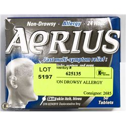 AERIUS NON DROWSY ALLERGY PILLS