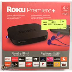 ROKU PREMIER+ 4K ULTRA HDR