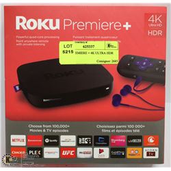ROKU PREMIERE + 4K ULTRA HDR