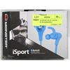 Image 1 : MONSTER ISPORT BLUE TOOTH WIRELESS HEADPHONES