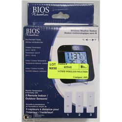BIOS WEATHER WIRELESS WEATHER SYSTEM