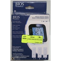 BIOS WEATHER WIRELESS WEATHER SYSTEM