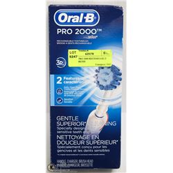 ORAL B PRO 2000 RECHARGEABLE TOOTHBRUSH