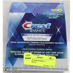 CREST 3D WHITESTRIPS - 7 TREATMENTS
