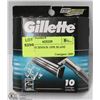 Image 1 : GILLETTE SENSOR 10PK BLADE REFILLS