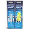 Image 1 : LOT OF 2 ORAL-B PROFESSIONAL PRECISION CLEAN 3PK