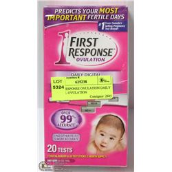 FIRST RESPONSE OVULATION DAILY DIGITAL OVULATION