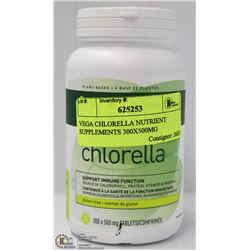 VEGA CHLORELLA NUTRIENT SUPPLEMENTS 300X500MG