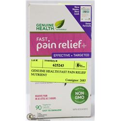 GENUINE HEALTH FAST PAIN RELIEF NUTRIENT