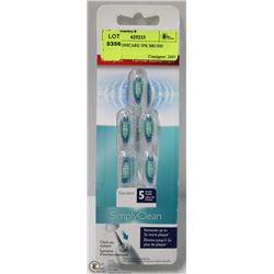 PHILIPS SONICARE 5PK BRUSH HEADS