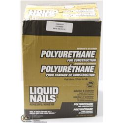 CASE OF LIQUID NAILS POLYURETHANE ADHESIVE