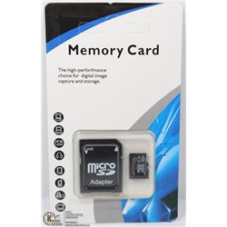 NEW 32GB MICRO SD CARD WITH ADAPTOR