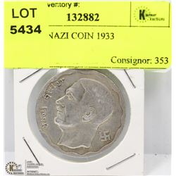 GERMAN NAZI COIN 1933