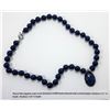Image 1 : NATURAL LAPIS LAZULI 10MM BEAD WITH PENDANT