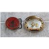 Image 1 : LOT OF 2 BELT BUCKLES