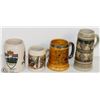 Image 1 : LOT OF 4 ASSORTED STEINS
