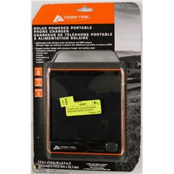 OZARK TRAIL SOLAR POWERED PORTABLE PHONE CHARGER