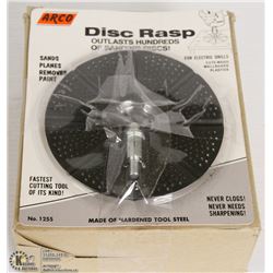 LOT OF SIX 5" ARCO DISC RASPS