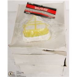 LOT OF 22 VECTOR SAFETY DUST MASKS