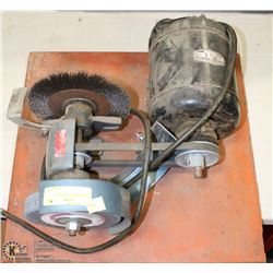 VINTAGE BENCH GRINDER